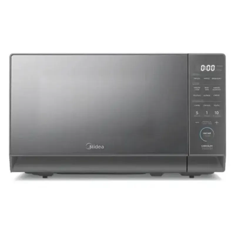 Micro-Ondas Midea MasterCook 20L Porta Espelhada Prata MHP20S2 220V
