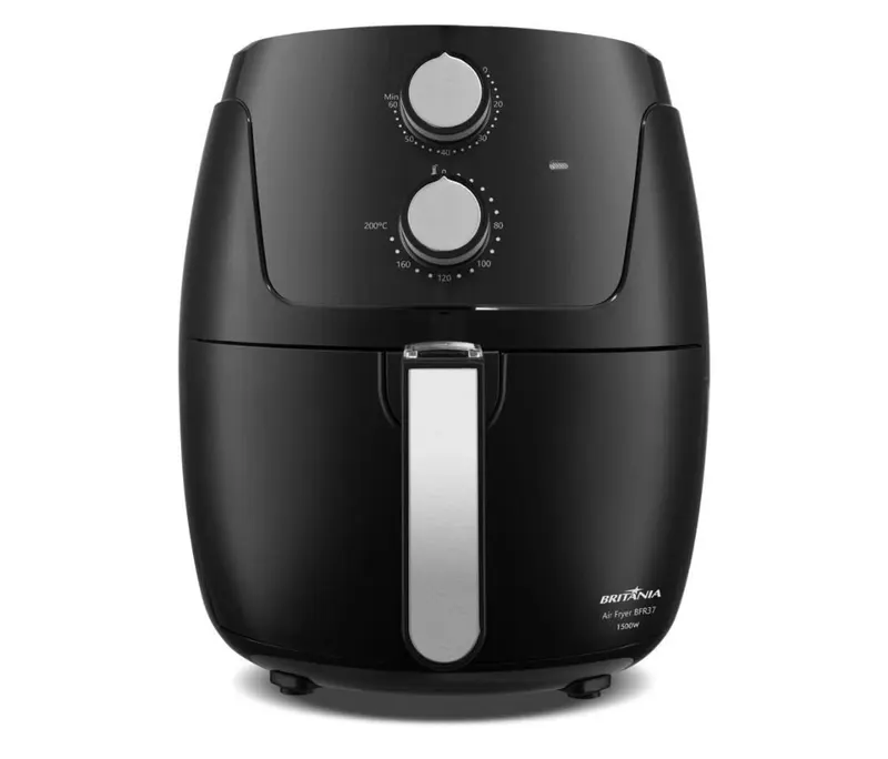 GENTEEEE Britânia Fritadeira Air Fryer BFR37 Revestimento Dura Mais 4,2L 1500W 127V 4 litros!