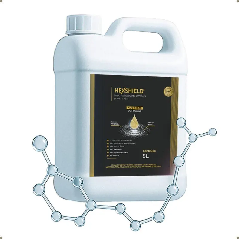 Proteção Impermeabilizante Sofás Tecidos Estofados Tecnologia Anti-manchas Alta Fixação HexShield 5L