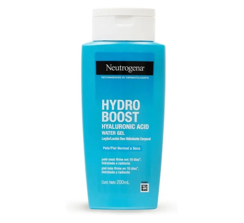 Hidratante Corporal em Gel Neutrogena Hydro Boost, Sem Perfume, 200ml | Water Gel, Hidratação Intensa, Toque Refrescante, Rápida Absorção