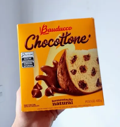 Chocottone com Gotas de Chocolate 400g Bauducco
