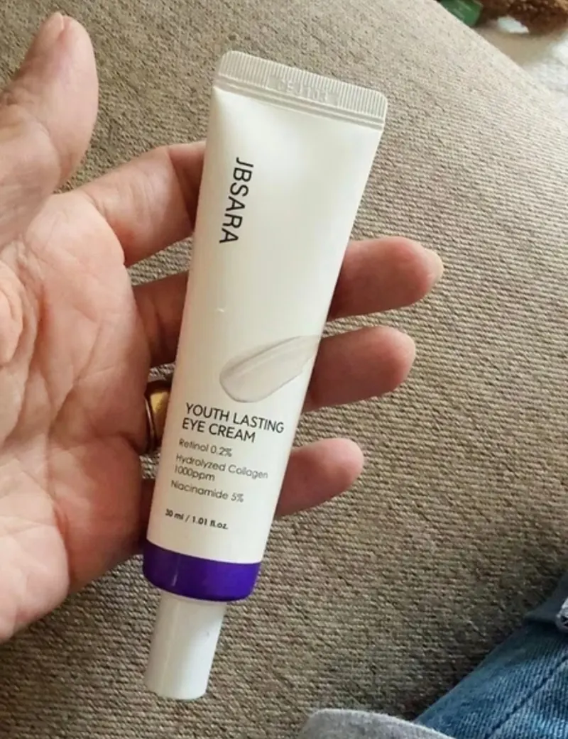 JBSARA Youth Lasting Eye Cream 30ML(Retinol 0.2% + Niacinamide 5% + Collagen 1000ppm)