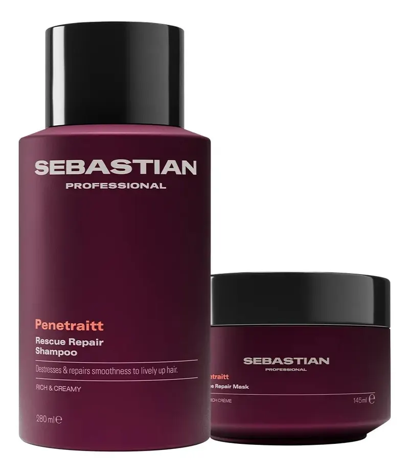 Kit Sebastian Professional Penetraitt Shampoo Máscara