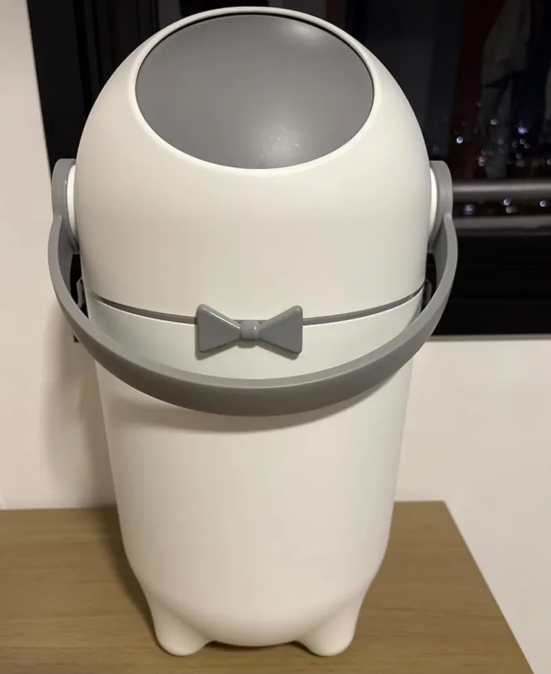 MUITOOO BARATO Lixeira para Fraldas Antiodor 10L com Sistema Giratório