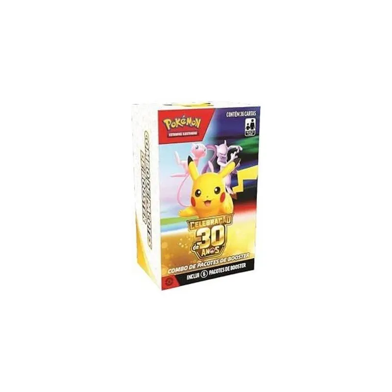 Pokémon TCG: 30th Celebration Booster Bundle PT-BR