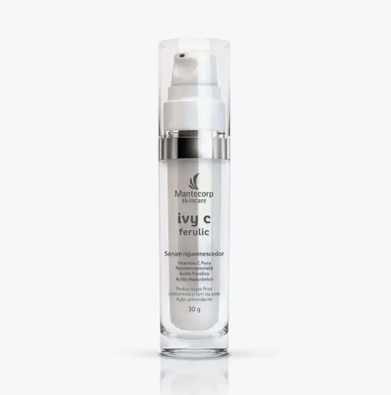 Sérum Rejuvenescedor Facial Ivy C Ferulic 30g Mantecorp.
