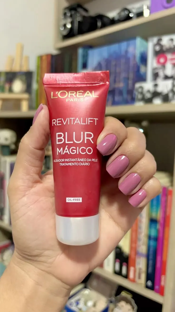 Primer Facial Efeito Blur Matte, Disfarça Rugas e Poros Instantaneamente, Revitalift Blur Mágico L'Oréal Paris, 27g