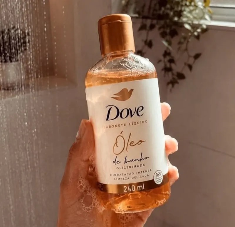 Dove Óleo de Banho Hidratação Intensa e Limpeza Delicada 240 ml