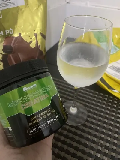Creatina Monohidratada - Growth Supplements - Sem sabor em pó