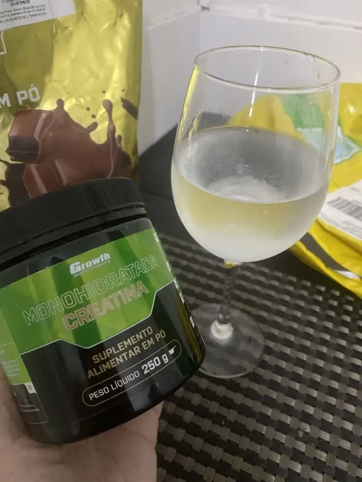 Creatina Monohidratada - Growth Supplements - Sem sabor em pó
