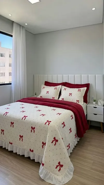 Colcha PIQUET + 2 Porta-Travesseiros 70x50cm com Abas. Todos Tamanhos e lindas Estampas