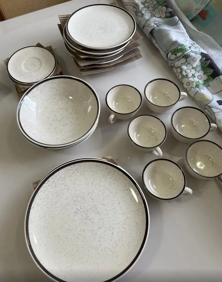 Aparelho de Jantar/Chá Oxford Brisa - Cerâmica, 20 Peças, Bege