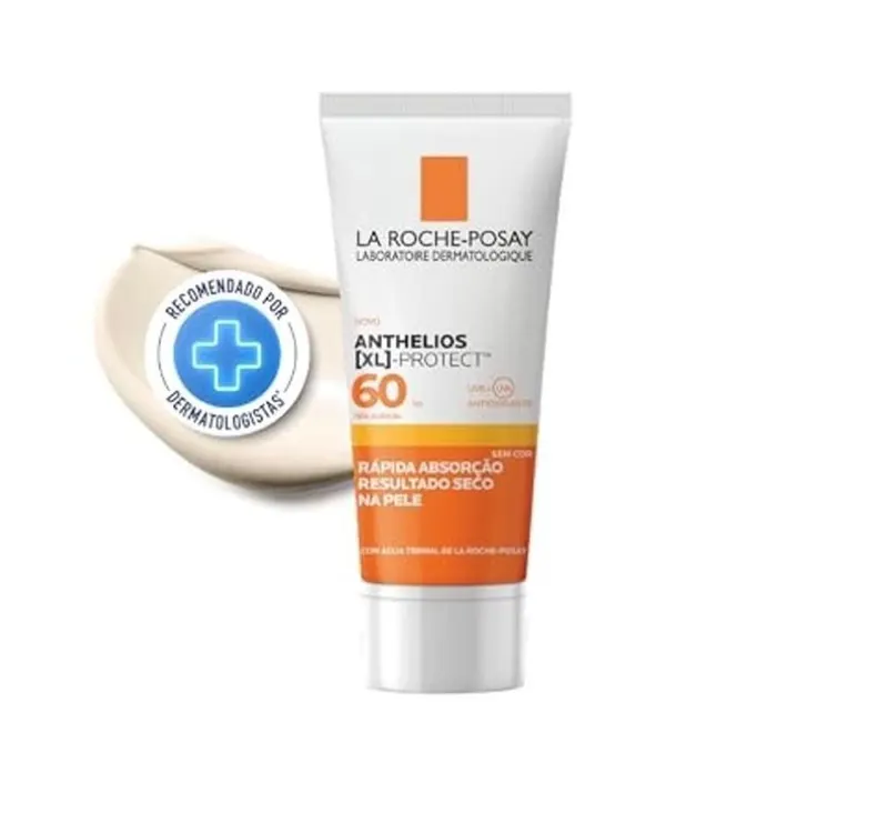 La Roche-Posay Protetor Solar Facial FPS 60 Gel Creme Oil-Free com Ação Hidratante