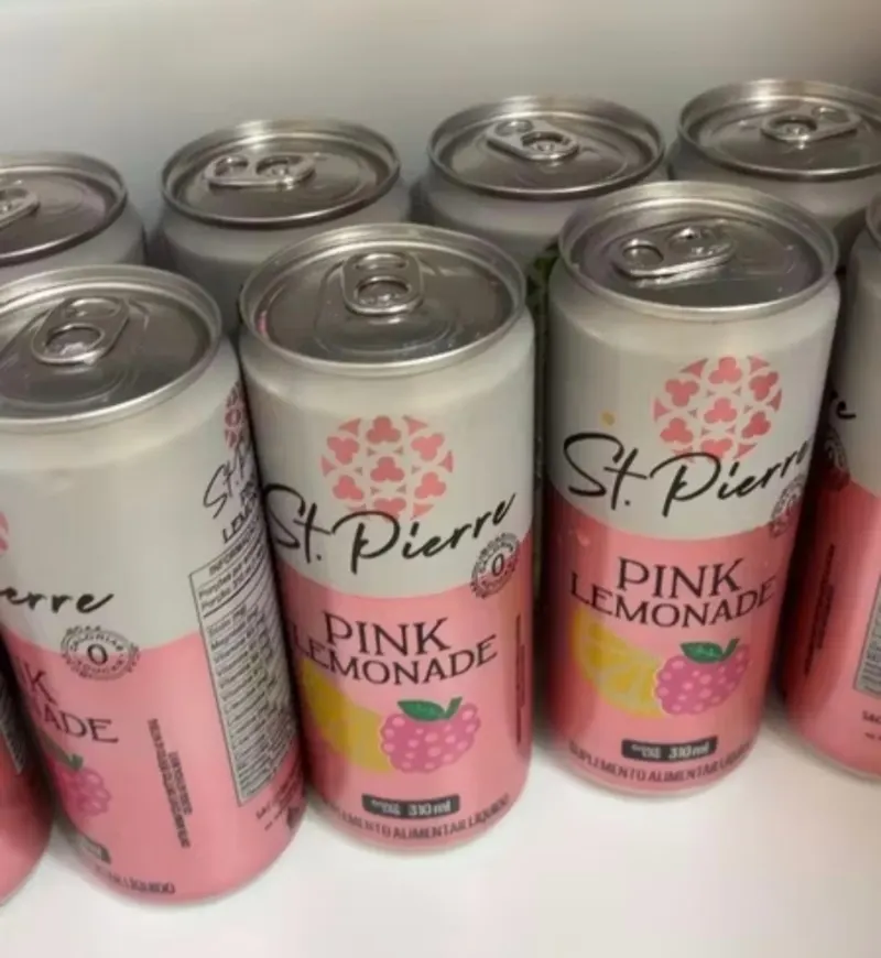 St. Pierre - 6x310ml - Pink Lemonade Zero Açúcar