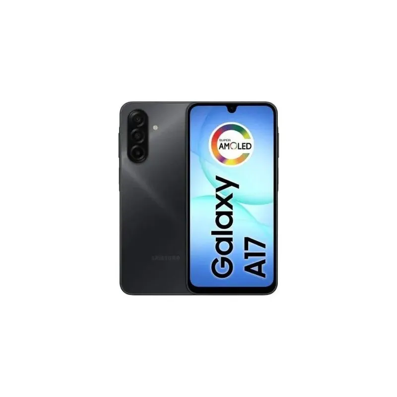 Celular Samsung Galaxy A17 Com Ia, 128gb, 4gb Ram, Câm De 50mp, Tela De 6.7", Nfc, Ip54 Preto