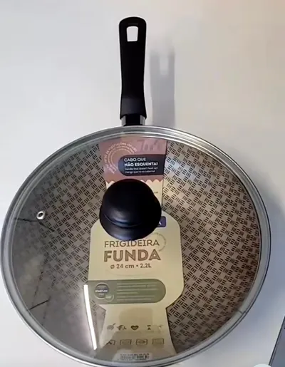 Frigideira Funda Antiaderente Tramontina 24Cm