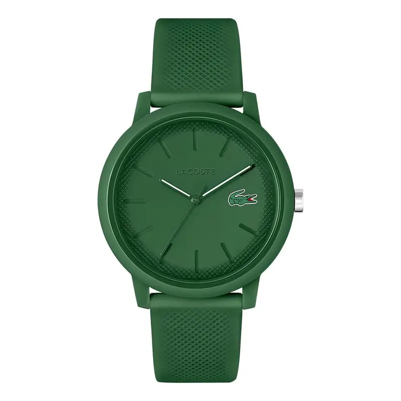 Relógio Lacoste Masculino de Borracha Verde.