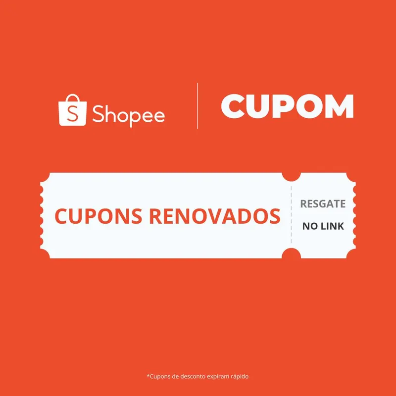 Cupons Shopee Renovados