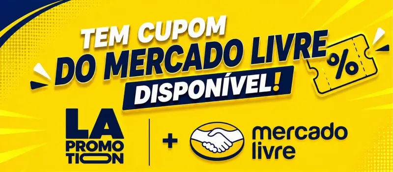 Cupom Mercado Livre — 15% OFF acima de R$ 79, limite R$ 40: TODOSITE · Ative por aqui para ajudar o grupo:
