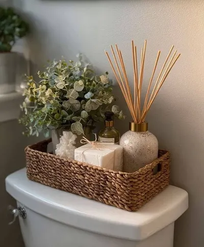 Cesta Decorativa Ecoeama de Seagrass - 22x14x8cm - 1 unidade - Rizzo