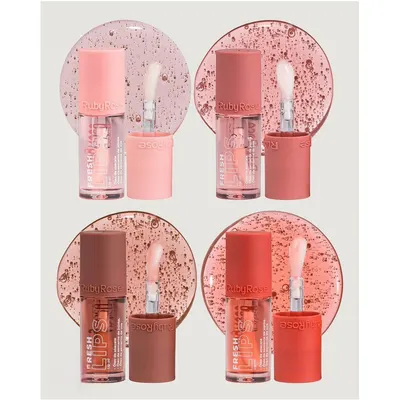 Lip Oil Fresh Lips Ruby Rose Hidratante Labial