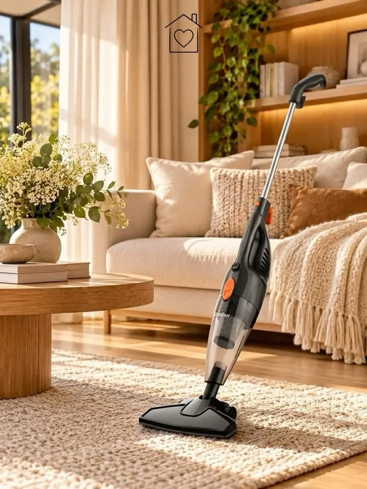 Gaabor Aspirador de pó portátil 2 em 1 com fio e haste de pressão sucção forte de 16000Pa dust off GVCW-M15A