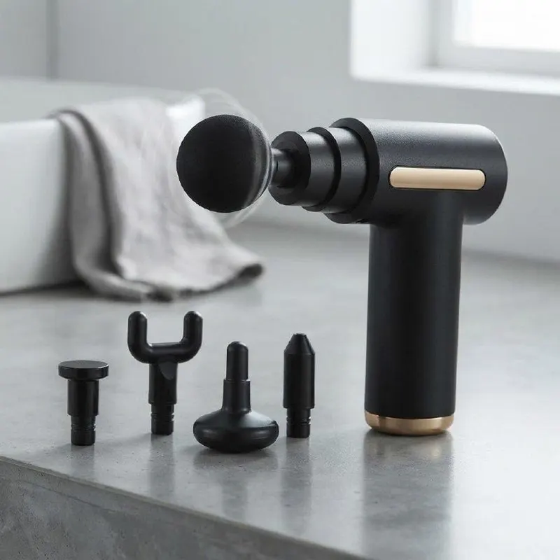 Massageador Pistola Elétrica Profissional Muscular Portátil