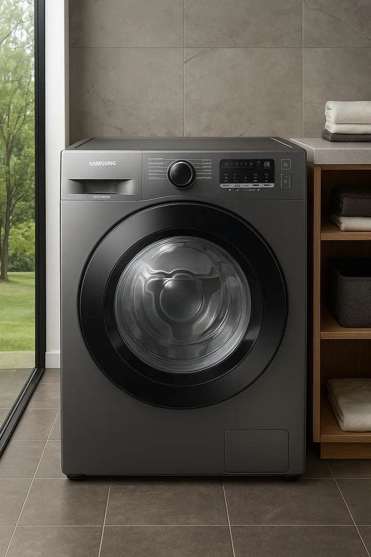 Lava e Seca Samsung 11kg Inox 220V Eco Bubble Digital Inverter com Vapor Higieniza