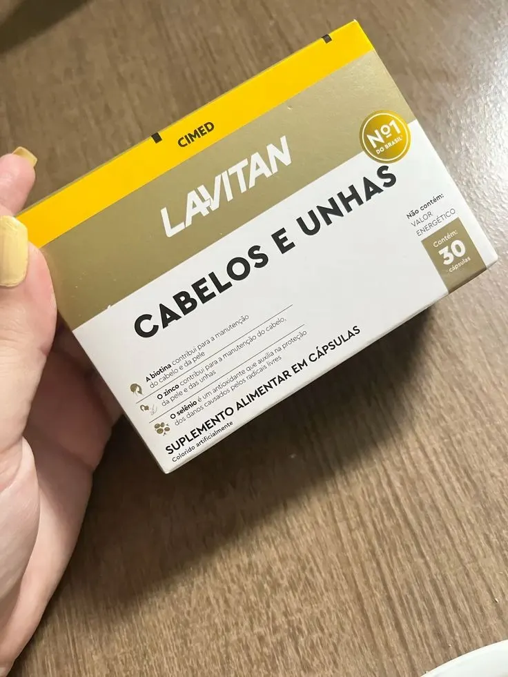 Lavitan Cabelos e Unhas 60 Cápsulas