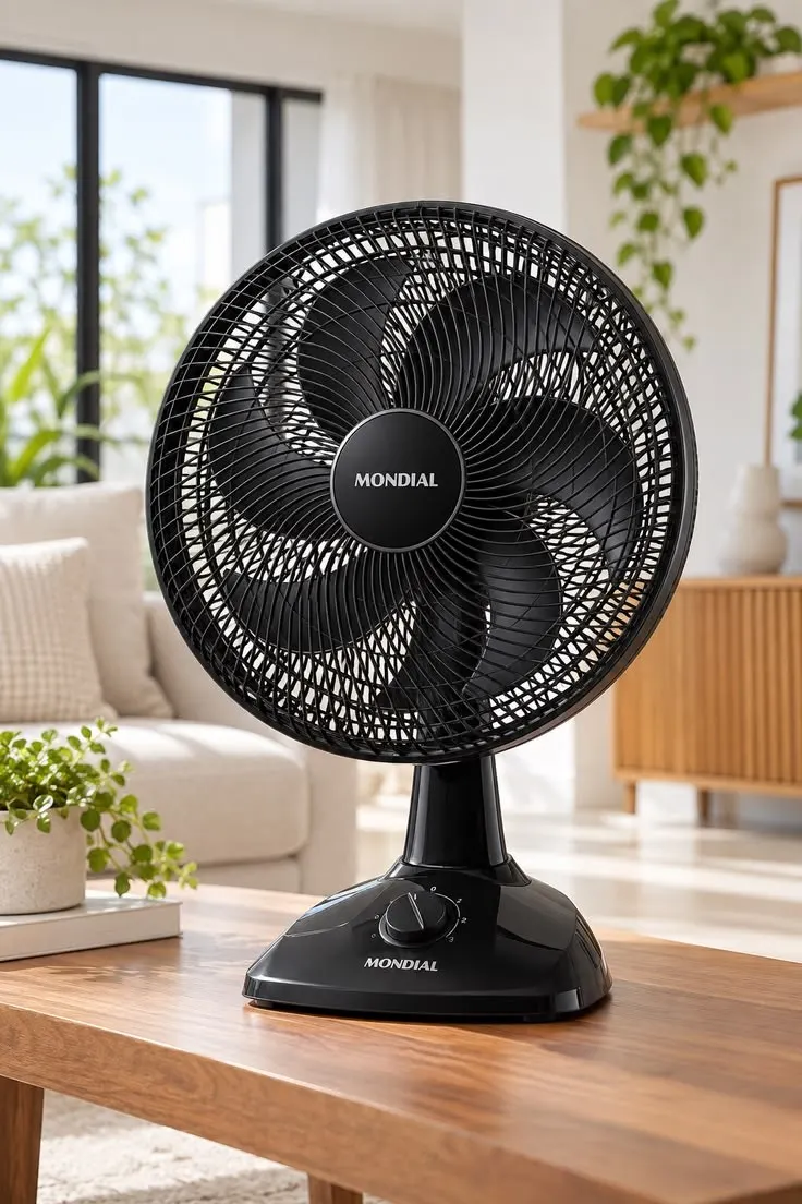 Ventilador de mesa 30 cm 6 pás com 3 velocidades - VSP-30-B - Mondial